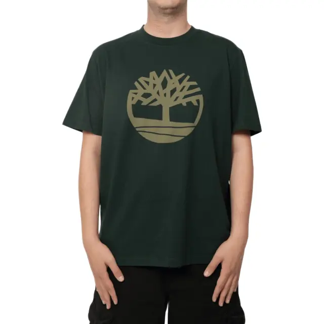 Timberland ανδρικό t-shirt με λογότυπο 0YHACEA1-1