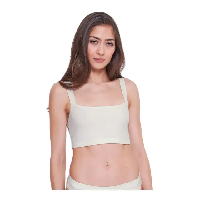 Sloggi Γυναικείο Μπουστάκι GO Casual Top, Χρώμα Silk White - XS