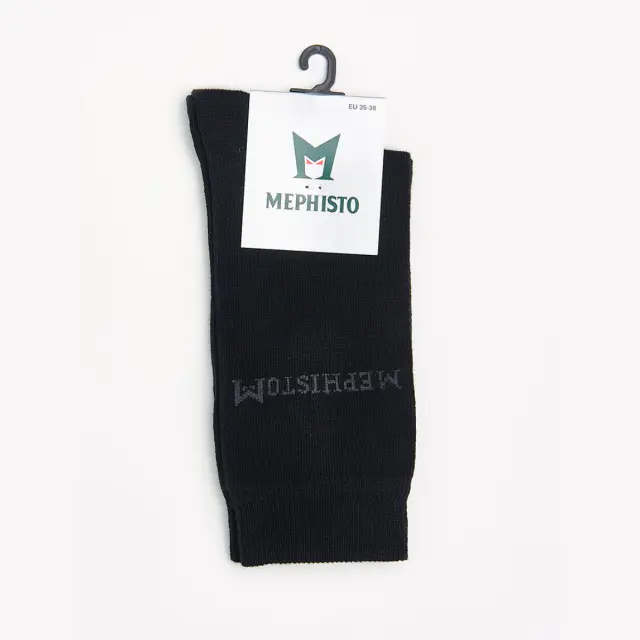 Mephisto Κάλτσες Unisex 80% Βαμβάκι 17% Πολυαμίδιο 3% Ελαστικό Μαύρο MEP/SOLE BLACK