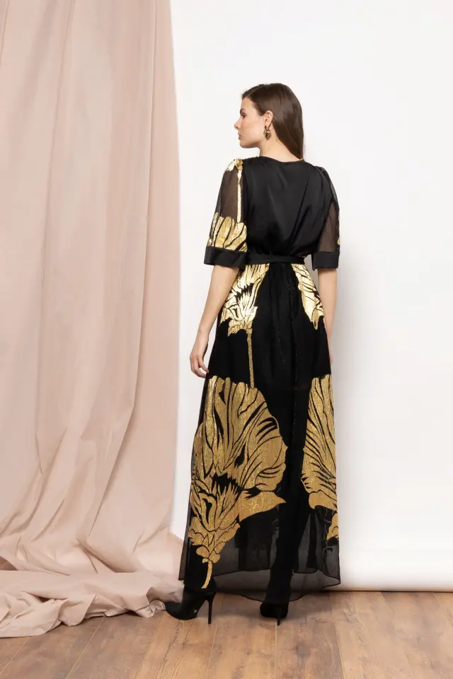 Nema Resort Wear Maxi Dress (15007N029 BLACK) - L 2