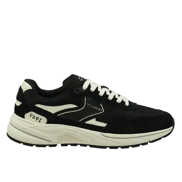 Ανδρικά Δερμάτινα Sneakers Gant Jaybro 30637871 G00 Μαύρα Μαύρο - 45