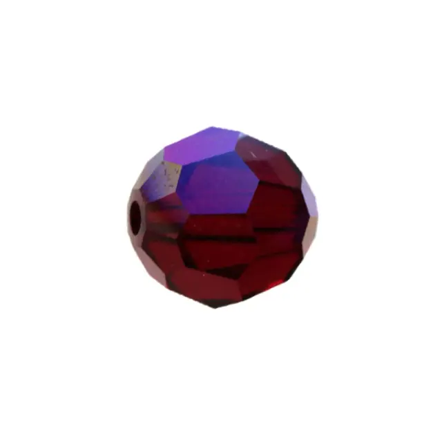 Swarovski 5000 Faceted Round Siam Shimmer 4mm - 10τεμ