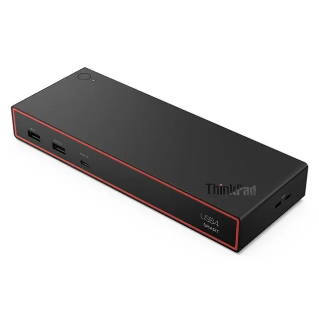 Lenovo ThinkPad Thunderbolt 4 Smart Dock Gen2 7500 Dock Docking Station με HDMI/DisplayPort 4K PD Ethernet και σύνδεση 4 Οθονών Μαύρο