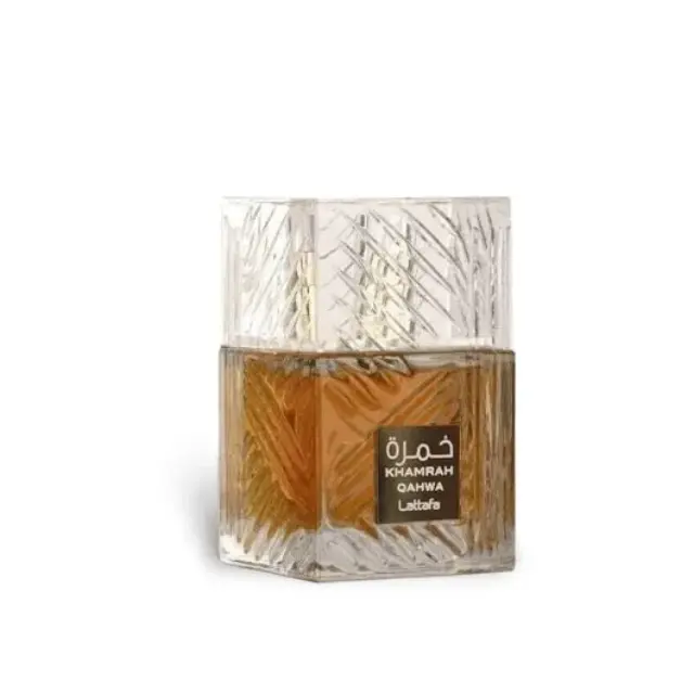 Lattafa Khamrah Qahwa Eau de Parfum Unisex Άρωμα με Αραβικό Καφέ, Κάρδαμο & Βανίλια 100ml