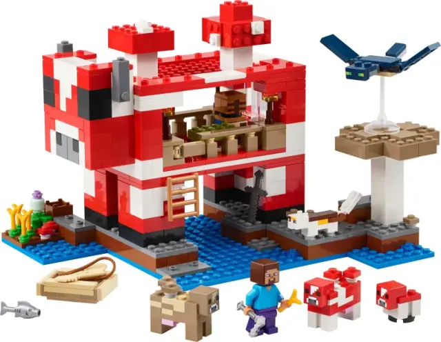 Lego Minecraft The Mushroom Cow House (21270) (LGO21270)