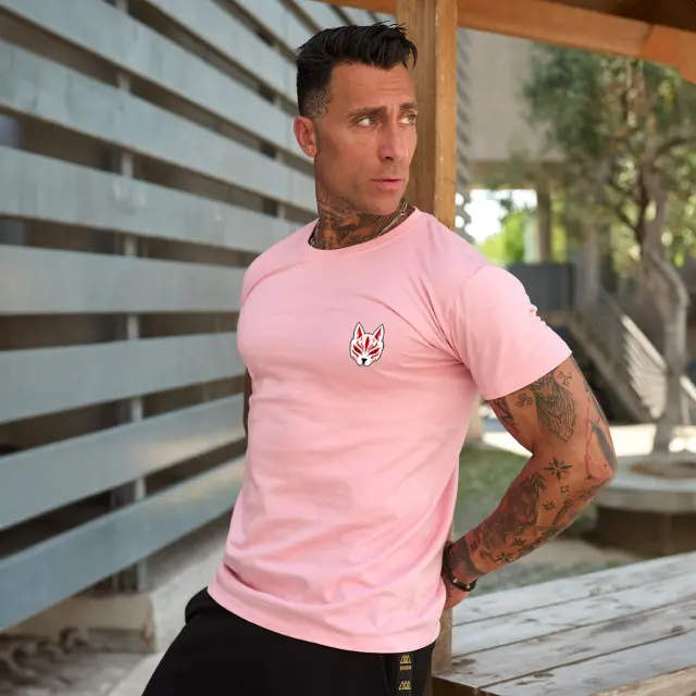 T-shirt Noshame® Ρόζ με τύπωμα - 142554 - XXL
