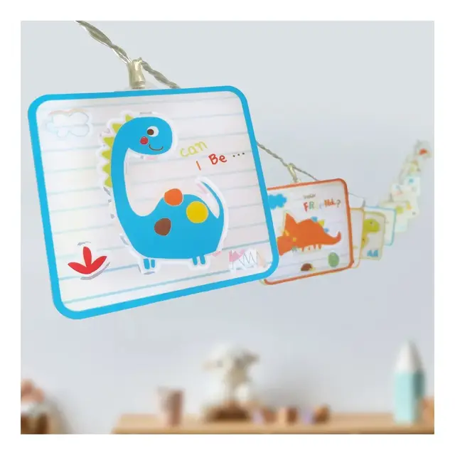 Dinos γιρλάντα παιδικό φωτιστικό (73455)