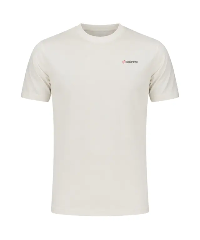 Lotto - Ανδρικό Κοντομάνικο Αθλητικό T-Shirt 246001-WHITE Λευκό - L