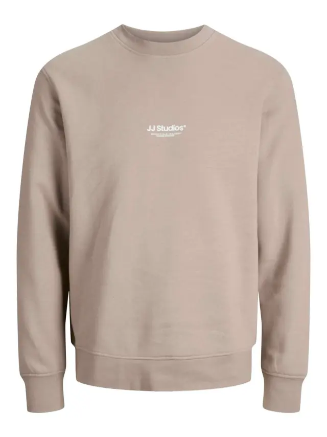JJESOHO SWEAT CREW NECK NOOS Mocha Meringue