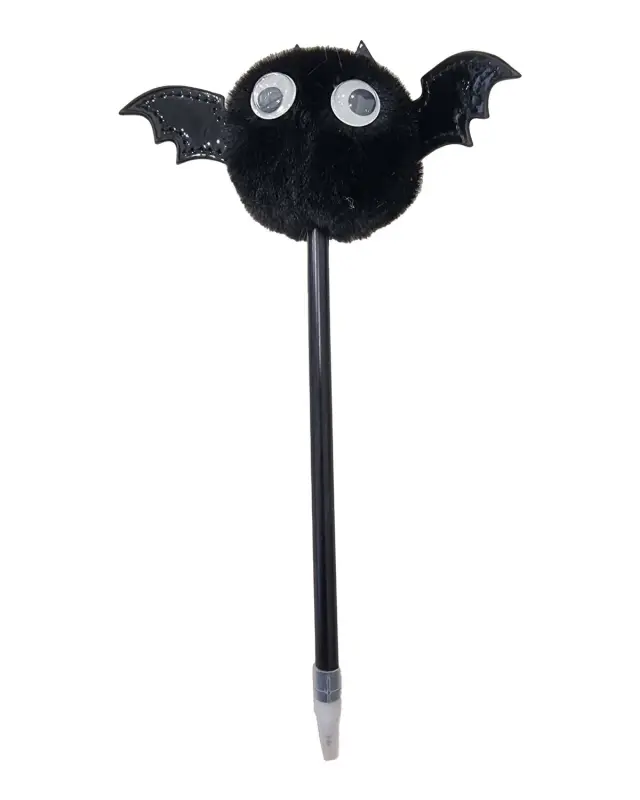 Στυλό με Pom Pom Halloween νυχτερίδα