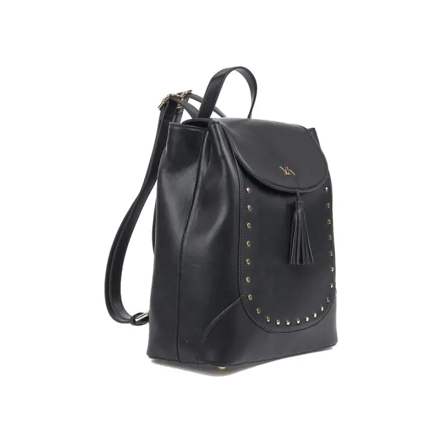 VERDE BACKPACK-ΣΑΚΙΔΙΟ ΠΛΑΤΗΣ 16-0008690 ΜΑΥΡΟ 2