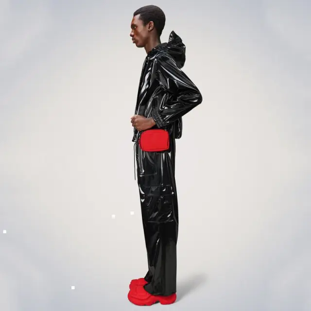 Τσάντα Χιαστί Box Bag Micro W3 Rains 14120-12 Κόκκινο - ONESIZE 3