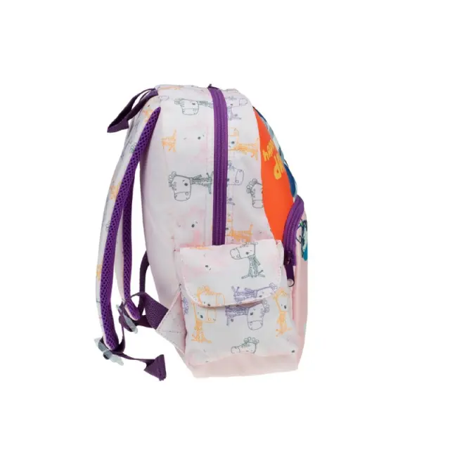 Σχολική Τσάντα Πλάτης Νηπιαγωγείου Fisher Price Mini Zebra Ροζ Χρώμα Μ24xΠ12xΥ31cm/ 349-43053 (Gim) 3