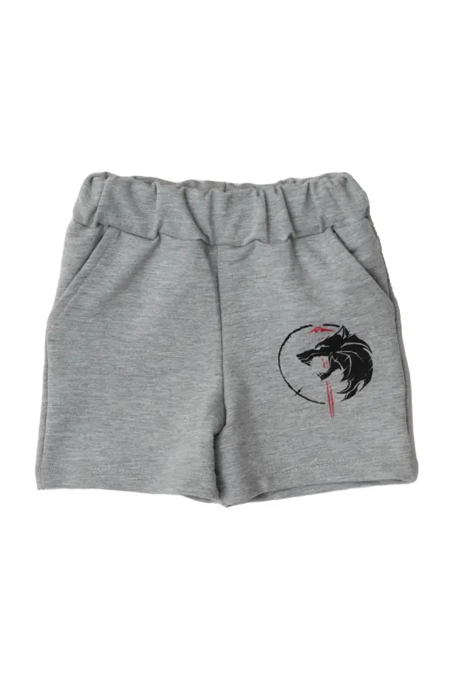 Shorts Kid Woolf Γκρι