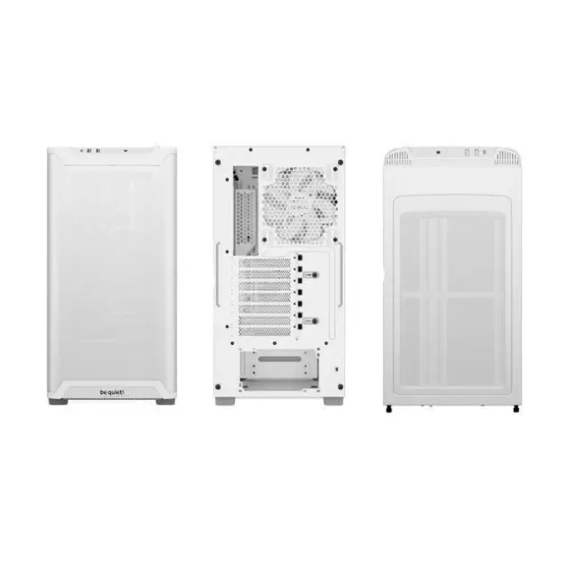 Be Quiet! PC Case Pure Base 501, airflow with Window ATX Mdi Tower White (BGW75) 2