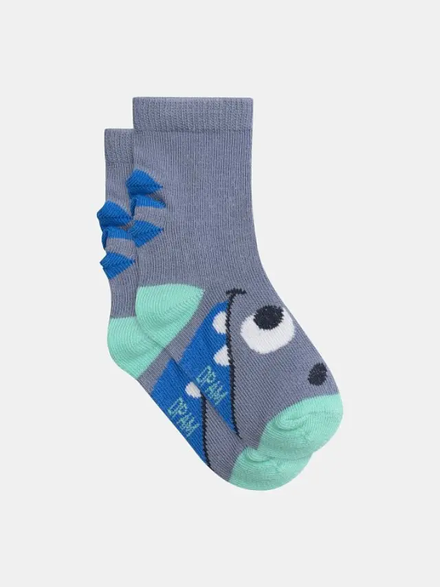 Βρεφικές Κάλτσες για Αγόρια Little Dino Spikes ΜΠΛΕ