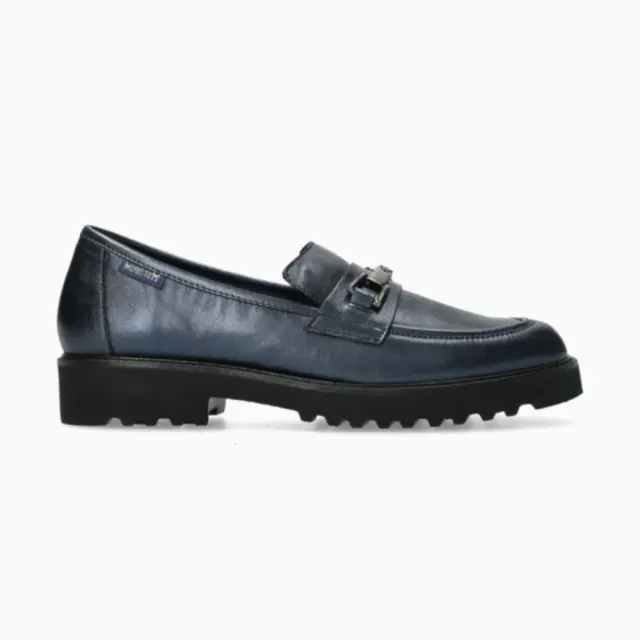Mephisto Μοκασίνια-Loafers Γυναικείο δέρμα Μπλέ MEP/SALVIA JEANS