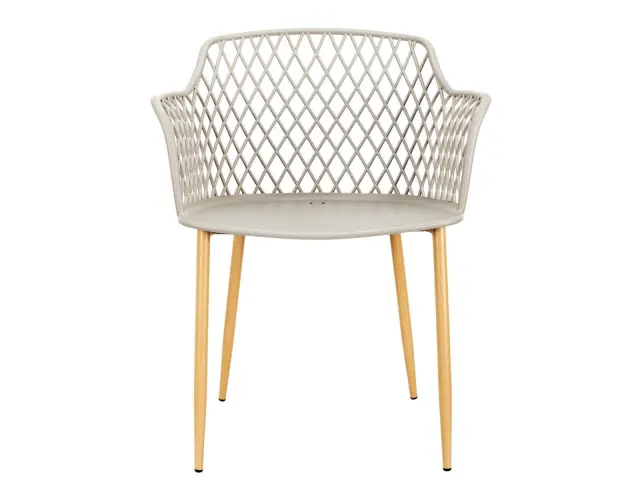 Καρέκλα κήπου Malaga Home Deco Factory με διαστάσεις 54.1x62.2x80cm - Taupe HDO2240A 3