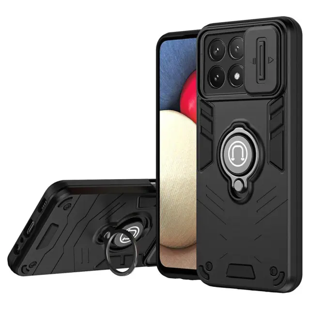 CamShield Hybrid Θήκη για Poco X6 Pro 5G-Black OEM