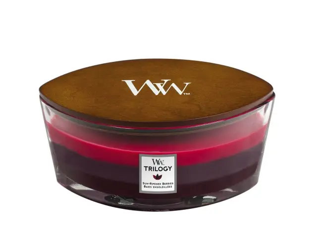 Αρωματικό Κερί WoodWick με διάρκεια καύσης έως 70 ώρες και άρωμα Sun Ripened Berries76972E 3