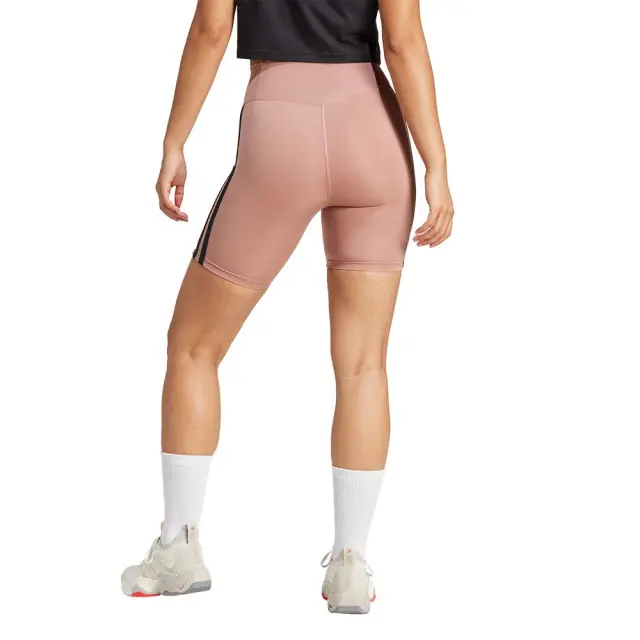 adidas Performance Women's Optime Essentials 3Stripes Bike Shorts Κεραμιδί JN5697 (adidas Performance) - Medium 2