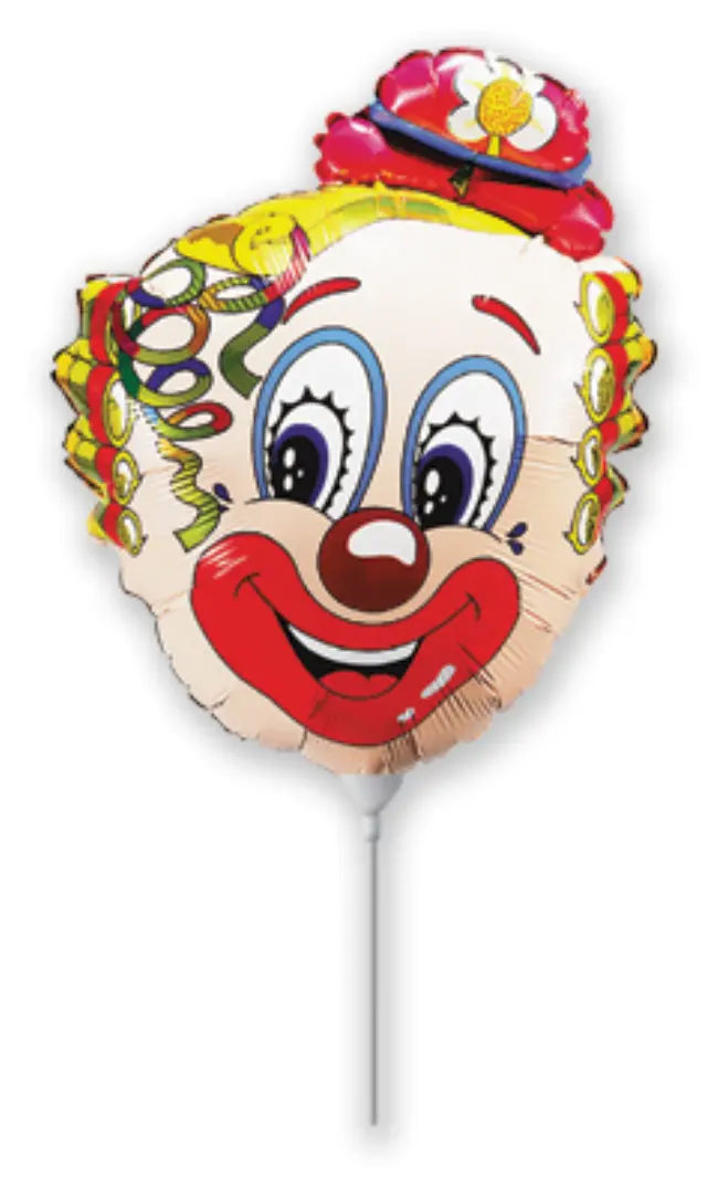 Μπαλόνι Φοιλ Μίνι Κλόουν / 14 για καλαμάκι clown