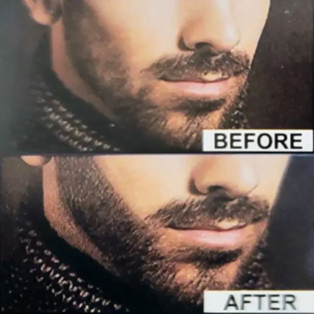 Men Grooming Beard and Sideburns 4 tips Pen Brown by QureHomme - Καστανό Πενάκι κάλυψης - γεμίσματος γενειάδας και φαβορίτας 3