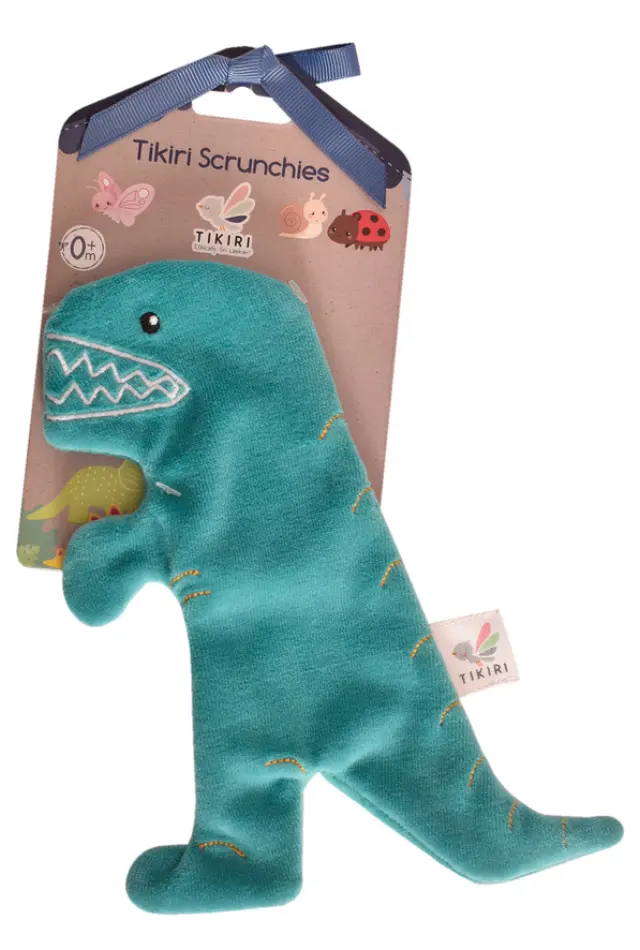TIKIRI TOYS TIKIRI ΥΦΑΣΜΑΤΙΝΟ ΠΑΙΧΝΙΔΙ T-REX ΜΕ CRINKLE 2