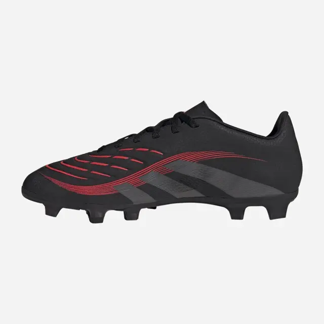 adidas Predator Club Ποδοσφαιρικά Παπούτσια με Τάπες FG/MG Μαύρα - 44 2/3 2