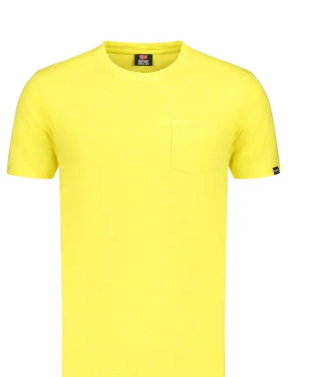 Norway Nautical School - Ανδρικό T-shirt Κοντομάνικο 866031-ZEST Κίτρινο