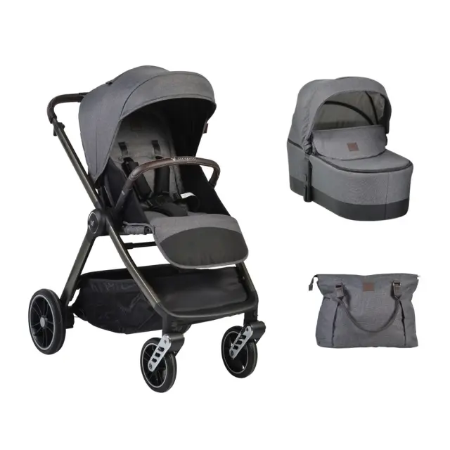 Cangaroo Πολυμορφικό καρότσι 2σε1 "Macan-Grey"