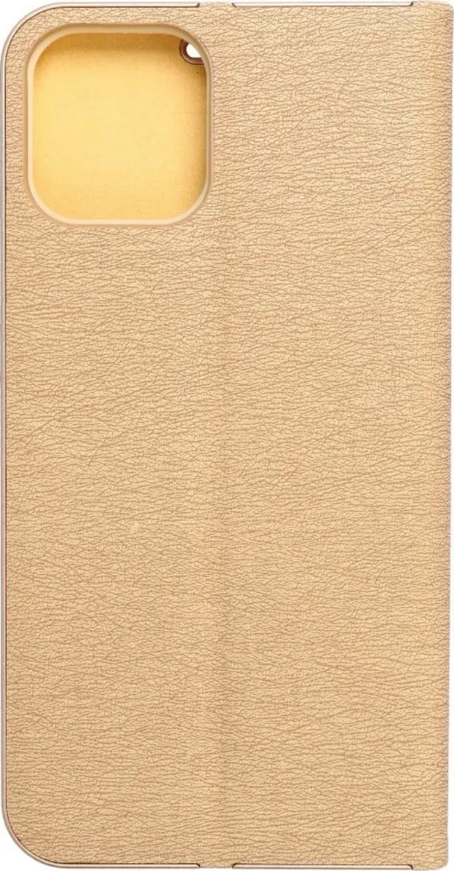 Θήκη Forcell Luna Book Δερματίνης Χρυσό (iPhone 12 / 12 Pro) 2
