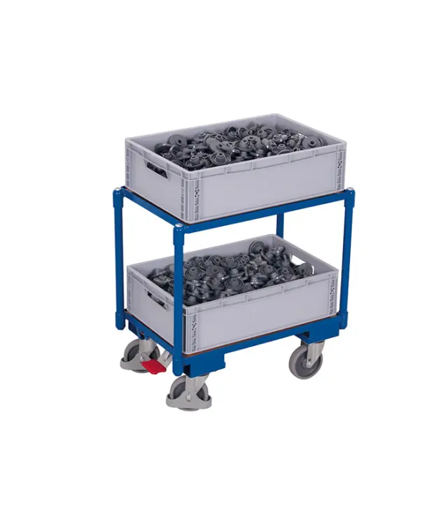Variofit sw-410.540 Τρόλεϊ Μεταφοράς 2 Επιπέδων για Φορτίο Βάρους ως 250kg 2
