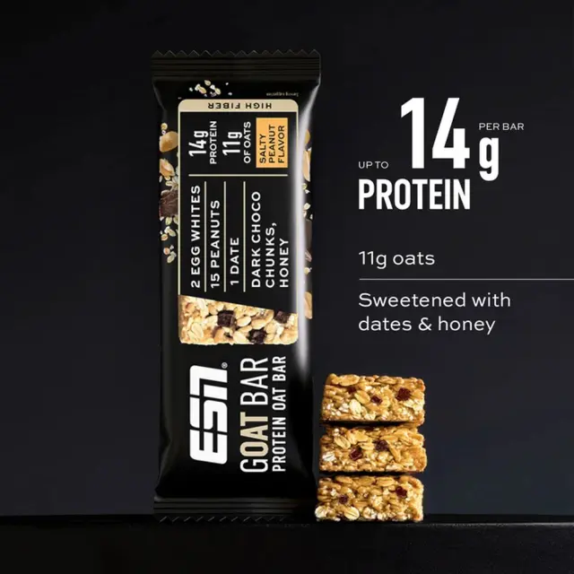 ESN GOAT Bar salty-peanut, 55-g 3