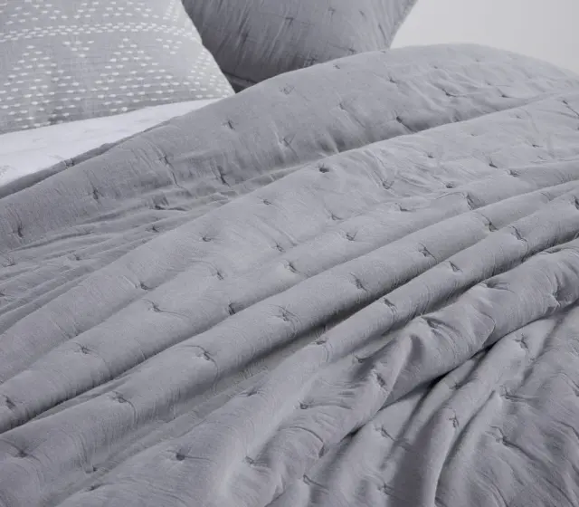 ΚΟΥΒΕΡΛΙ ΥΠΕΡΔΙΠΛΟ EYDIS 230X240 GREY NEF NEF 2