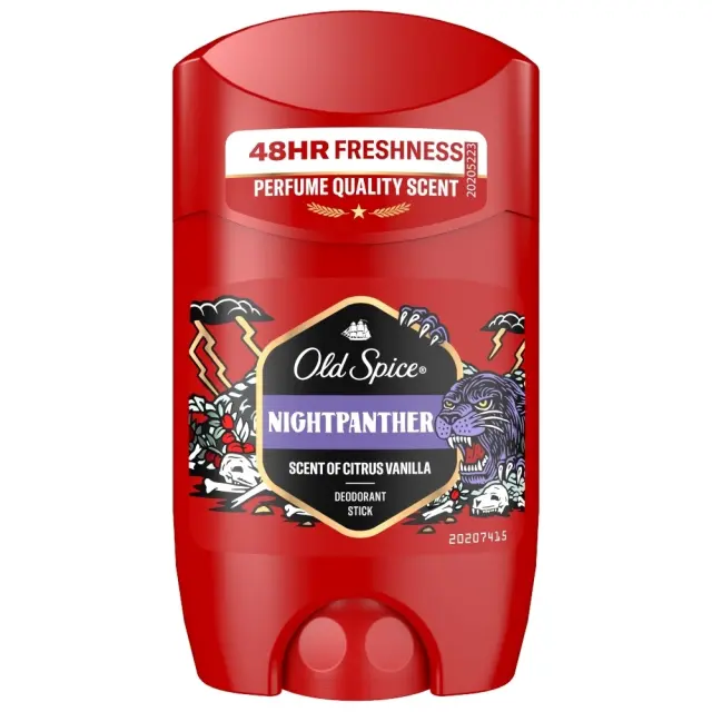 Old Spice Nightpanther Deodorant Αποσμητικό σε Stick Χωρίς Αλουμίνιο 50ml