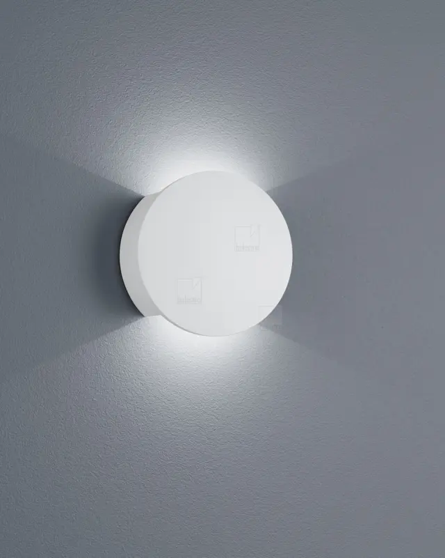 PONT Φωτιστικό Τοίχου LED Γύψινο Λευκό IP20 6.5W Direct Indirect Άσπρο