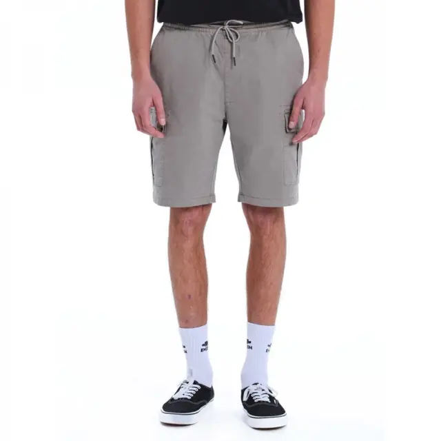Emerson Full Elasticated Cargo Short (251.EM47.17-Grey) - Γκρί