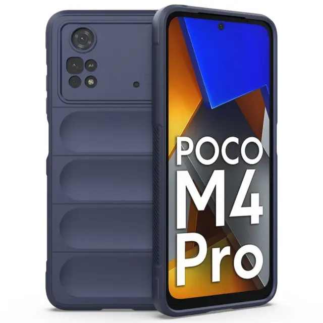 Rugged Θήκη για Poco M4 Pro 4G-Dark Blue OEM