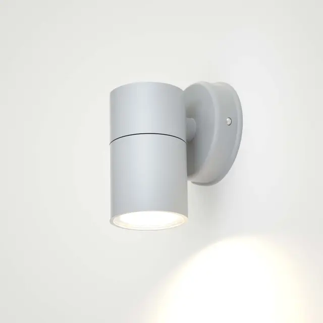 it-Lighting Eklutna 1xGU10 Outdoor Wall Lamp Grey D:11.3cmx11.3cm (80200534) 2