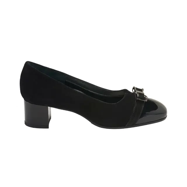 Soffice Sogno Γόβες Γυναικείο δέρμα Nubuck/δέρμα λουστρίνι Μαύρο ASS/9632 NERO