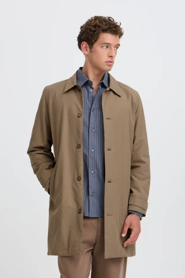 Casual Friday Ανδρικό ADAMAR Ημίπαλτο – Chocolate Chip - XXL