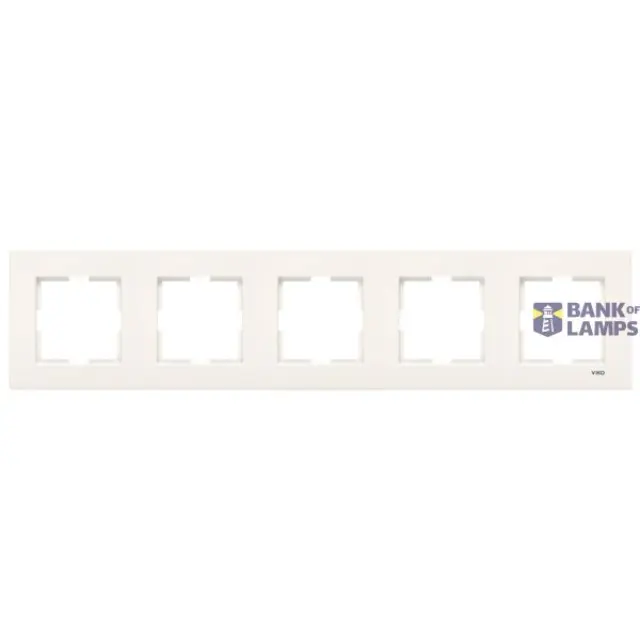 Karre Accessory Beige Five Gang Frame