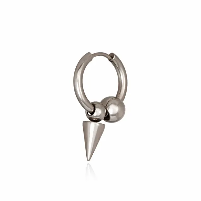 Ghetto Kpop Pointed Hoop Earring 1 pcs