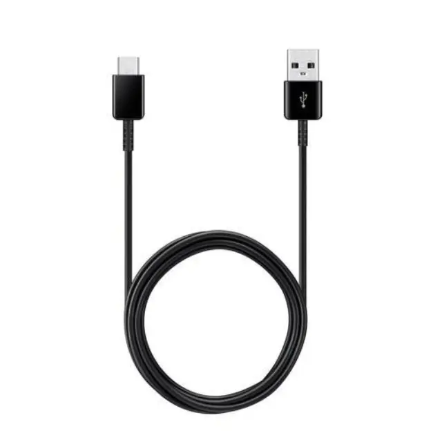 Καλώδιο Σύνδεσης USB 2.0 Samsung EP-DG930MBEG USB A σε USB C 1.5m Μαύρο (2 τεμ.) N53518
