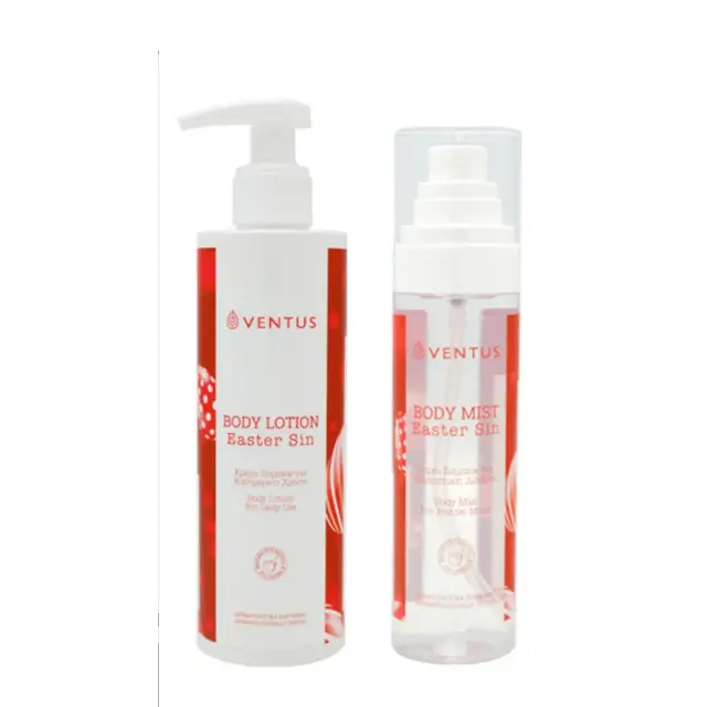 Ventus Easter Sin Gift Box Σετ Περιποίησης Σώματος Body Lotion 250ml & Body Mist 100ml 2