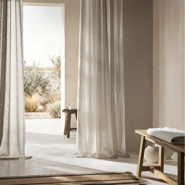 Κουρτίνα με Τρουκς Gofis Home Combe 20-04-502-3/01 Cloud Grey 200x280
