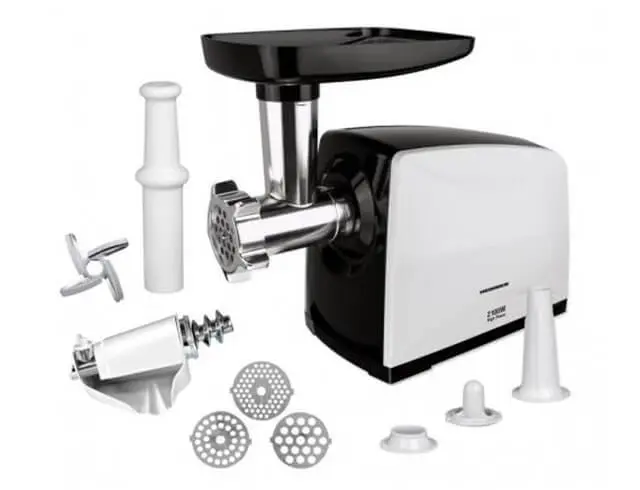 Κρεατομηχανή Heinner Weston MG-2100BKWH με ισχύ 2100W και ικανότητα κοπής 1.8kg / λεπτό MG-2100BKWH