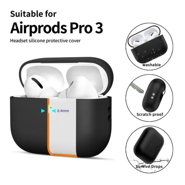 Tech-protect Silicone Apple Airpods Pro 3 Caffe Latte 2