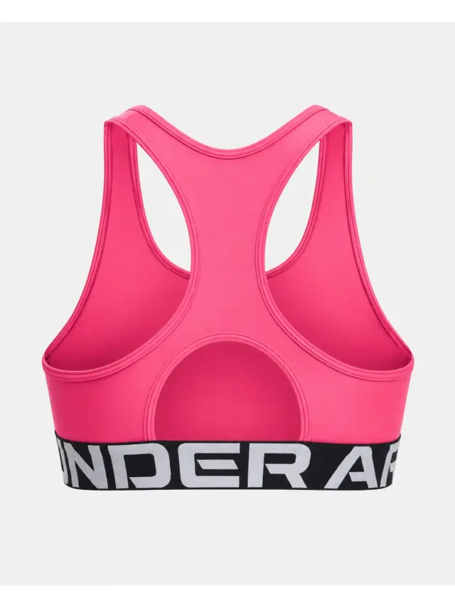 Under Armour Γυναικείο Μπουστάκι Αθλητικό Ροζ - XS 3